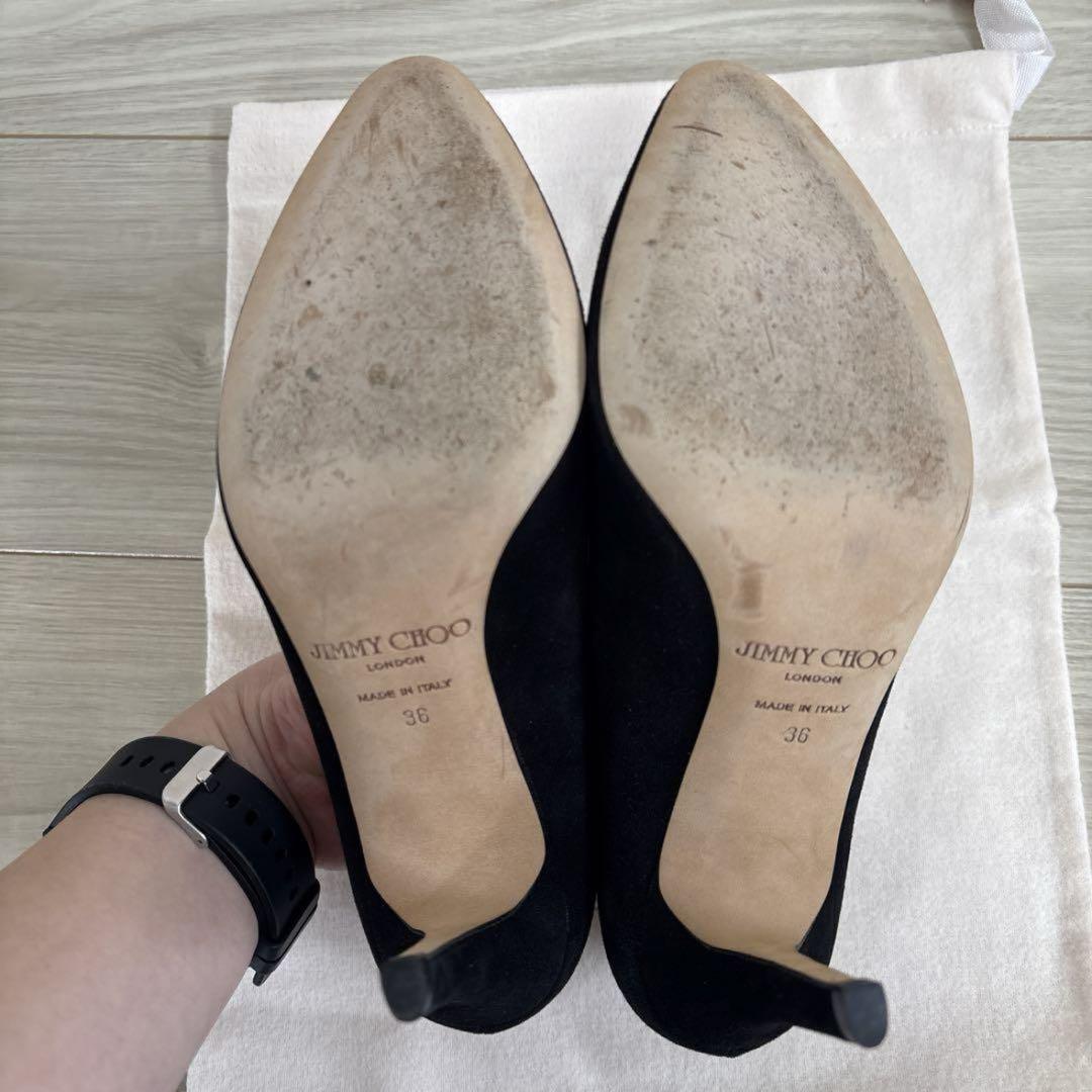 JIMMY CHOO ジミーチュウ ブラック ハイヒール パンプス 36