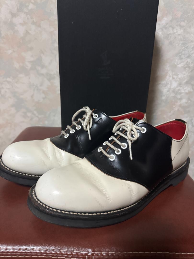 REGAL Shoe & Co　902S サドルシューズ ブラック・ホワイト