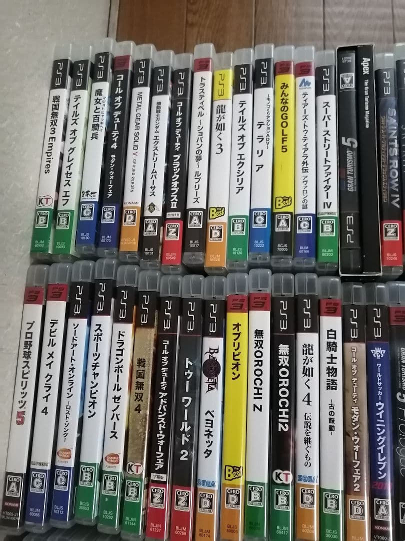 PS3ゲームソフトセット