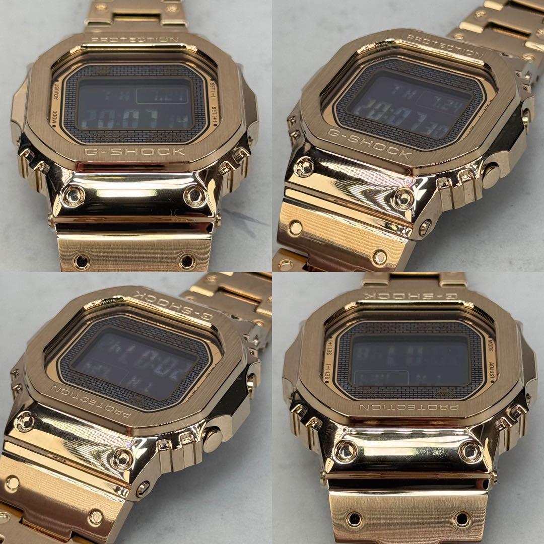 極美品 箱説タグ付G-SHOCK GMW-B5000GD 電波ソーラー ゴールド 極美品 箱説タグ付G-SHOCK GMW-B5000GD 電波ソーラー ゴールド
