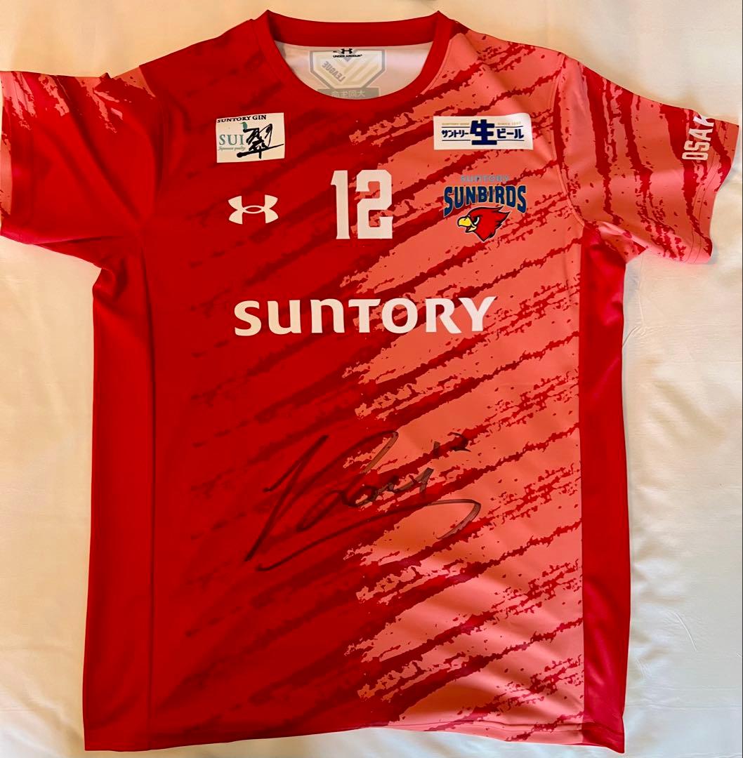Under Armour SUNBIRDS 12番 RAN サイン入りシャツM・UNDER ARMOUR