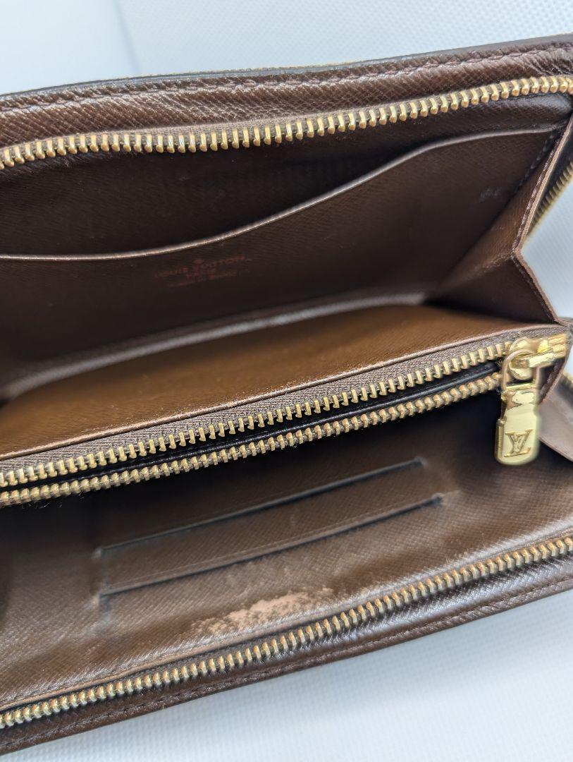 LOUIS VUITTON ダミエ ラウンドファスナー長財布