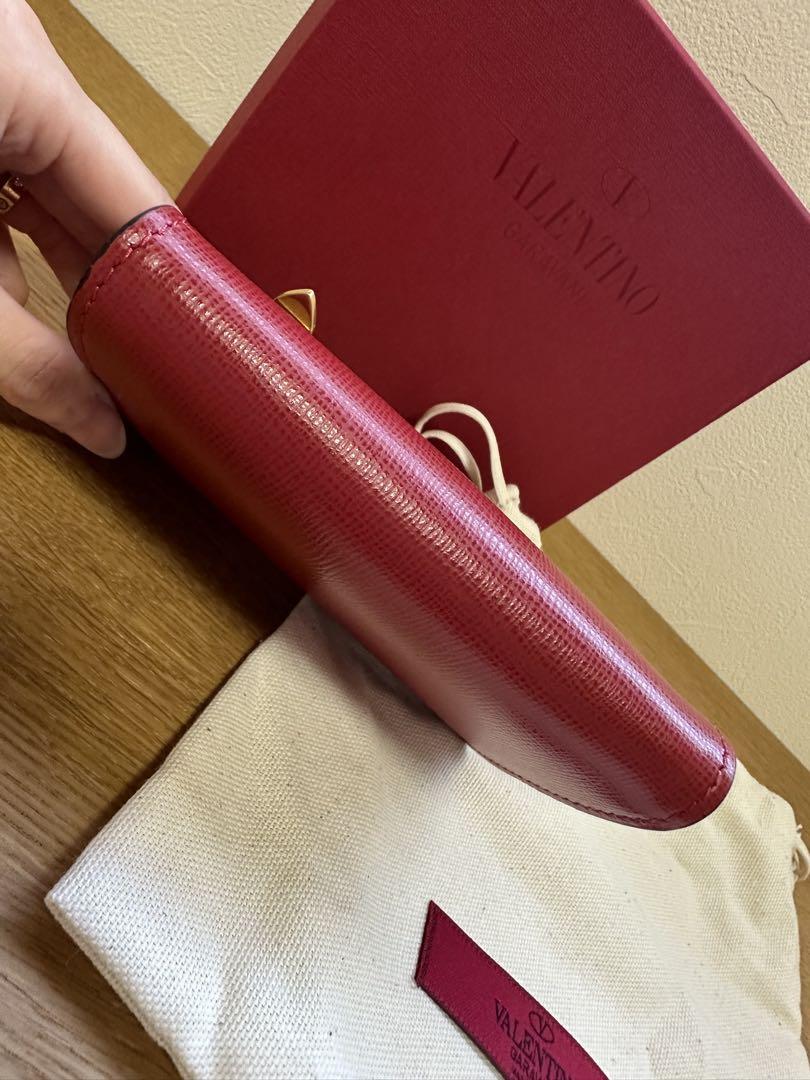 VALENTINO スタッズ　スモールウォレット　コインケース　カードケース