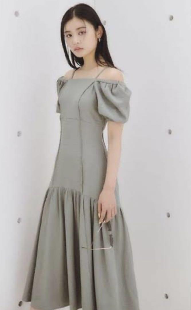 snidel スナイデル デザインカットワンピース check SNIDEL デザインカットワンピース (チェック) - メルカリ