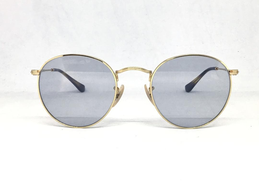 超歓迎】 新品正規品 レイバン RX RB3447 グレー 2500 ラウンドメタル