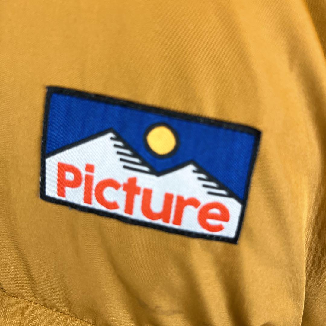 Picture リバーシブル ジャケット マスタード ウェア 画像3