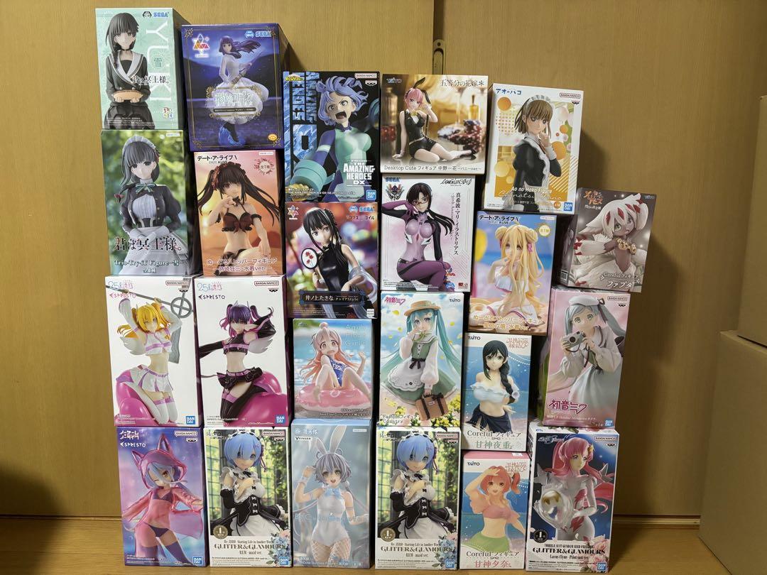 美少女系　プライズフィギュア　まとめ売り　23個セット 美少女系プライズフィギュアまとめ売り23体 - メルカリ