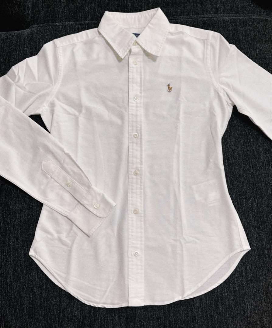 Ralph Lauren ホワイト スーパースリムフィット 0