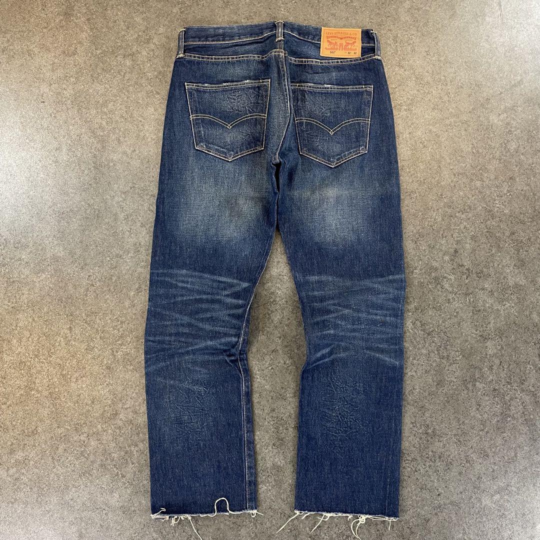 パンツ Levi's 501 WHITE OAK CONE Selvedge DENIM