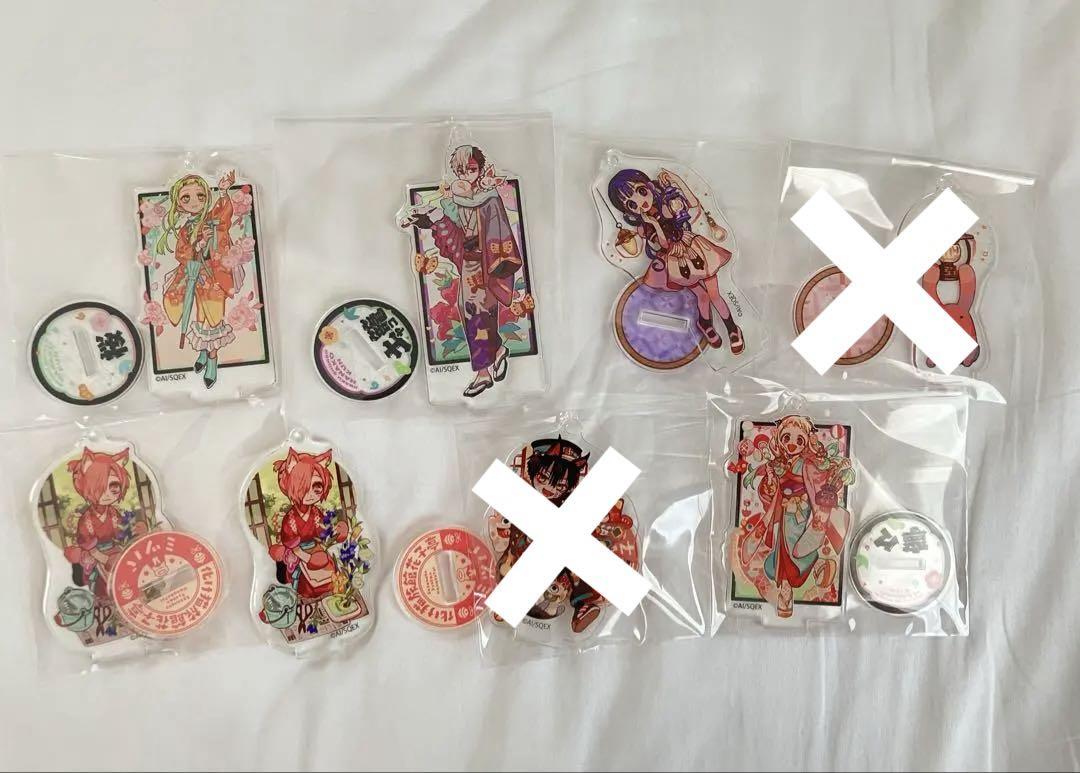 地縛少年花子くん　もっけ　10周年ミュージアム　アクリルキーホルダー　缶バッジ 地縛少年花子くん もっけ 10周年ミュージアム アクリル