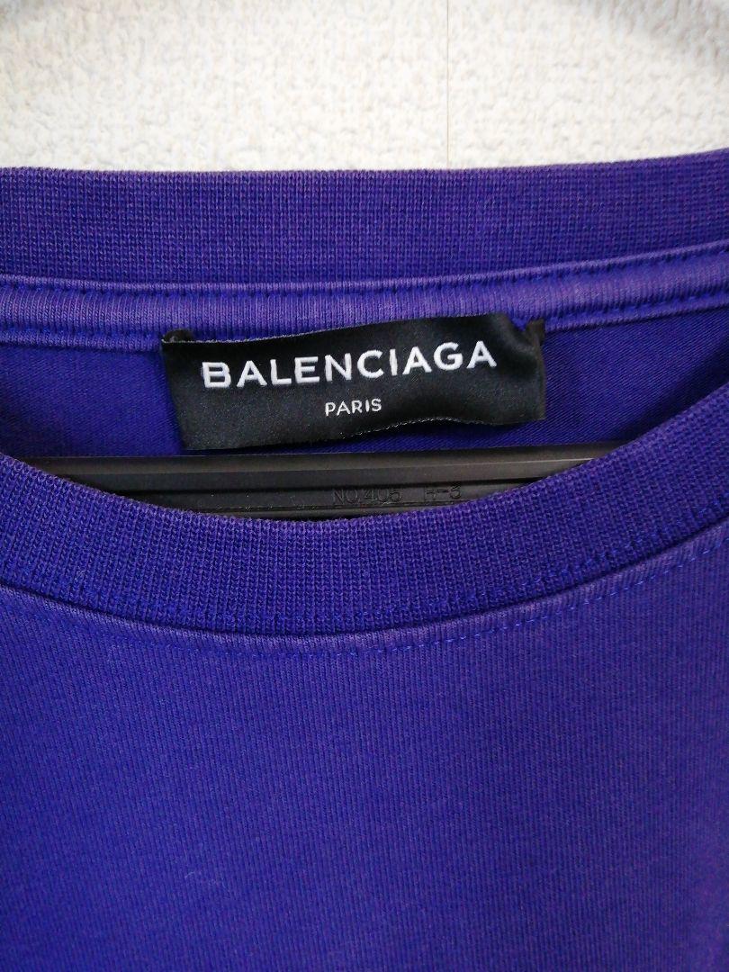 人気】 BALENCIAGA バレンシアガ キャンペーンロゴTシャツ XS