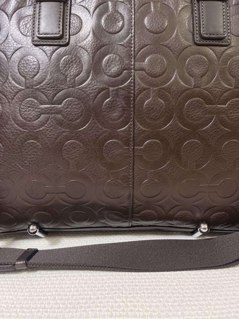 美品★コーチ ビジネスバッグ ブリーフケース 2WAY ショルダーバッグ A4可