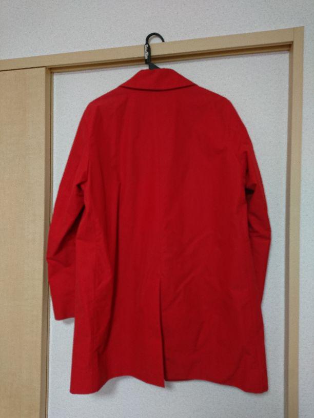 マッキントッシュ Mackintosh ステンカラーコート 赤 レッド