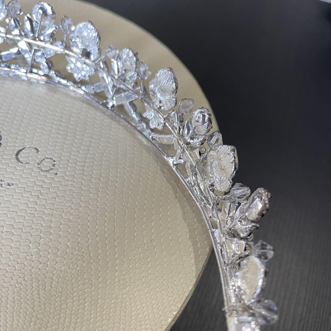 Ivory&Co. alexandra アレクサンドラ　幅広ティアラ　クラウン Ivory&Co. alexandra アレクサンドラ 幅広ティアラ クラウン