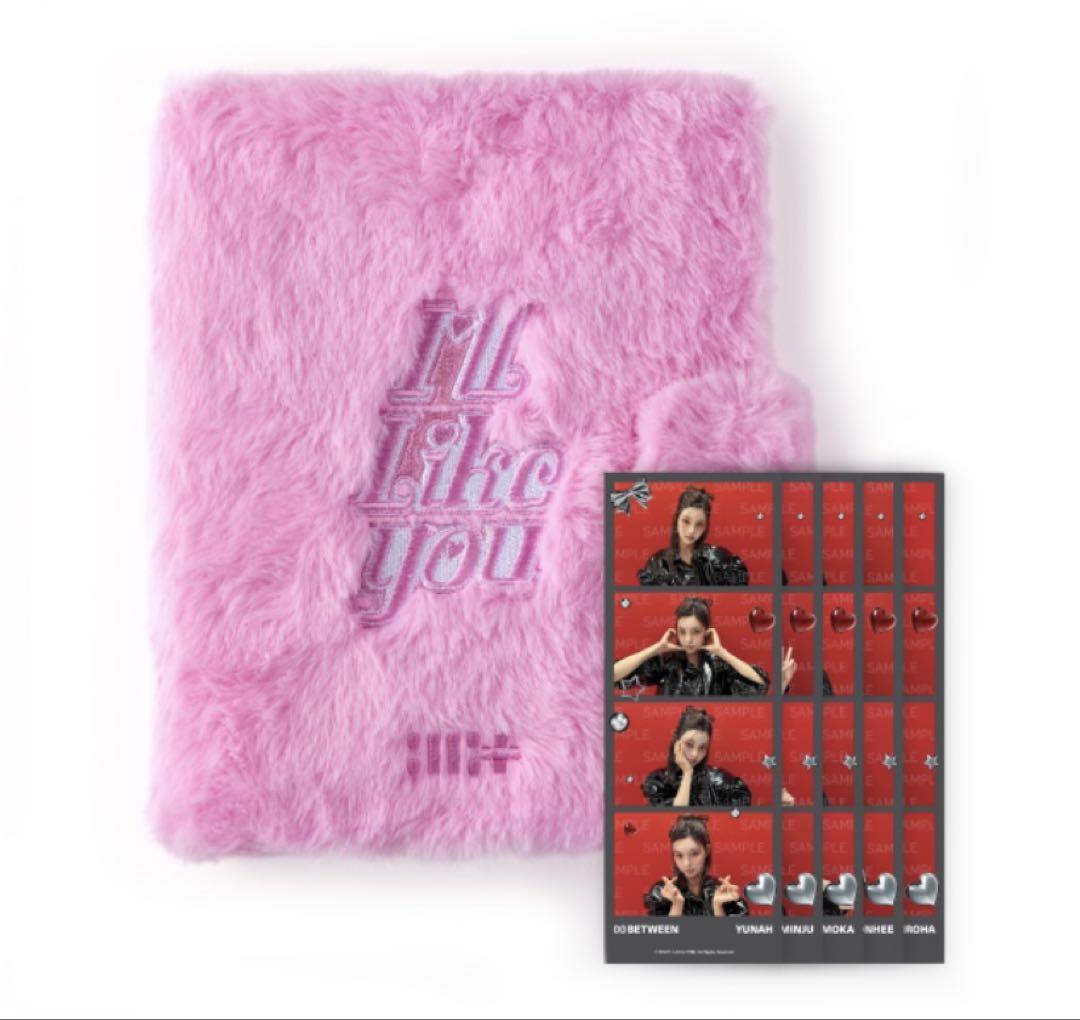 ILLIT i'll like you MD 4カットフォト　トレカ バインダー