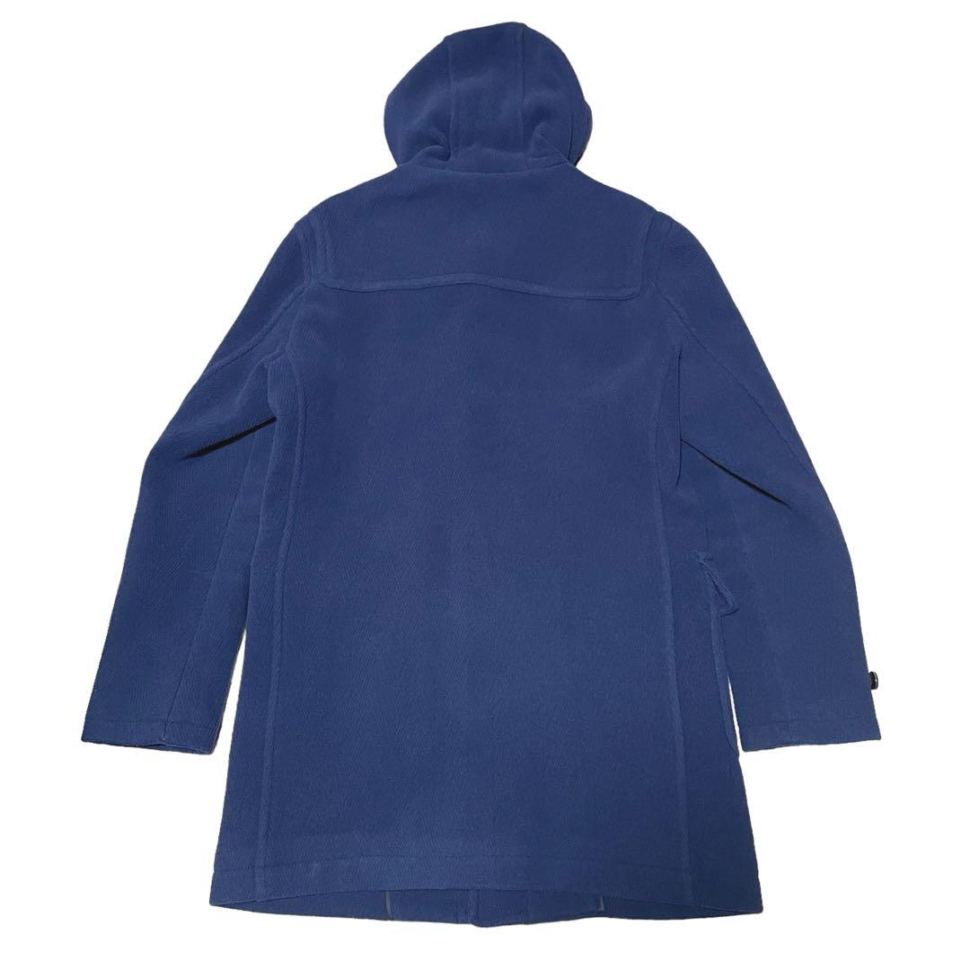 希少サイズ　SHIPS ダッフルコート　ロング丈　青　XL