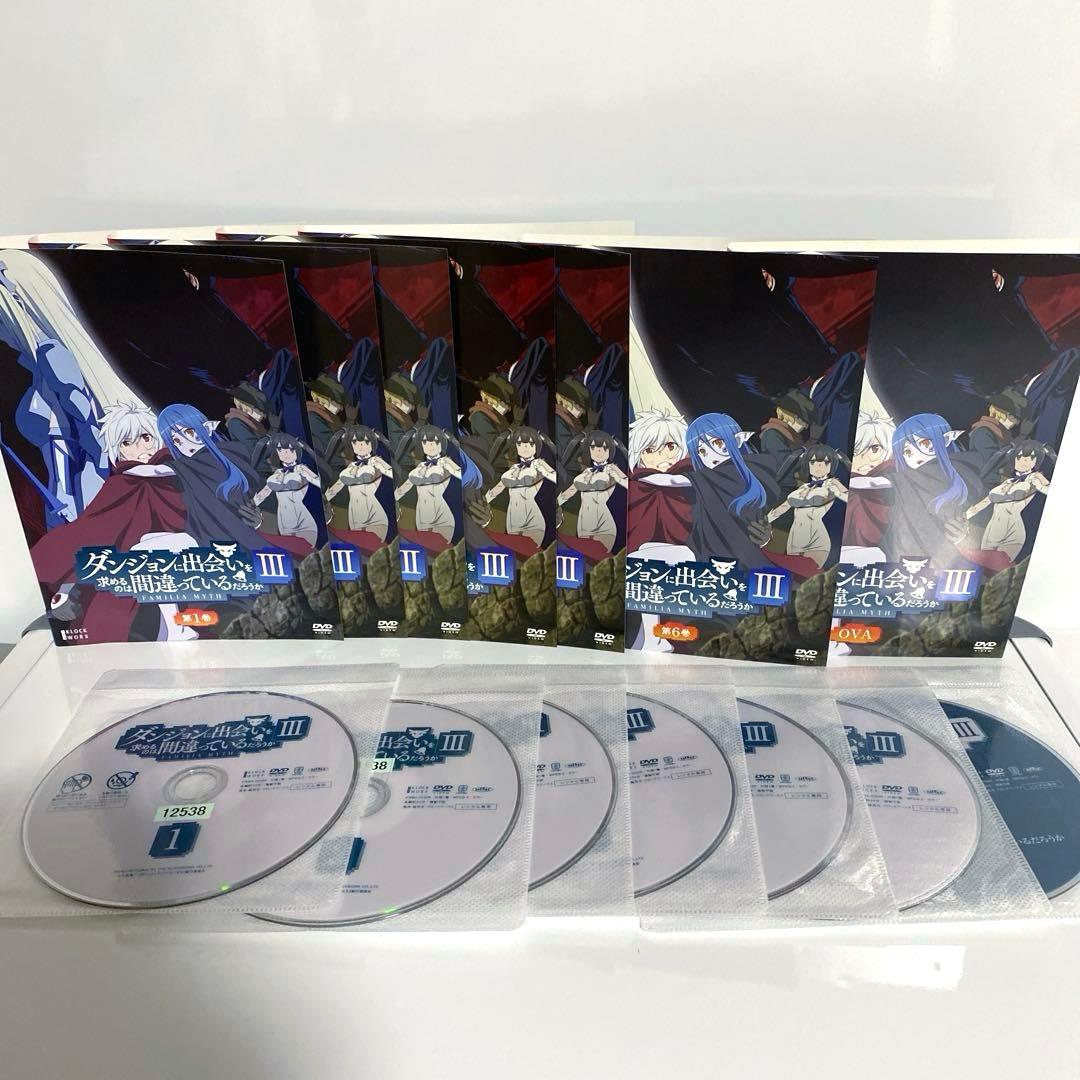 ダンジョンに出会いを求めるのは間違っているだろうか　Ⅰ〜Ⅲ　OVA　22巻セット