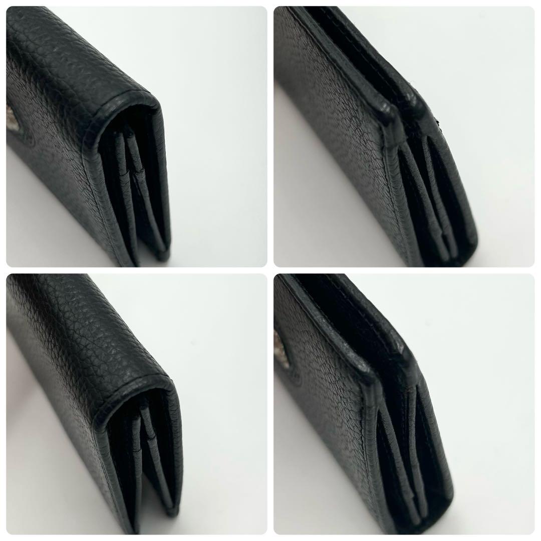 ✨稀少✨美品　ジャンニヴェルサーチェ　名刺入れ　カードケース　メデューサ金具　黒
