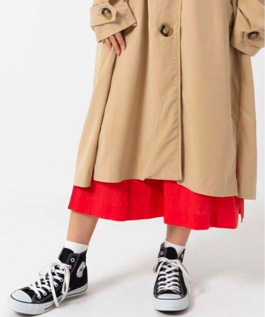 milkfed トレンチコート