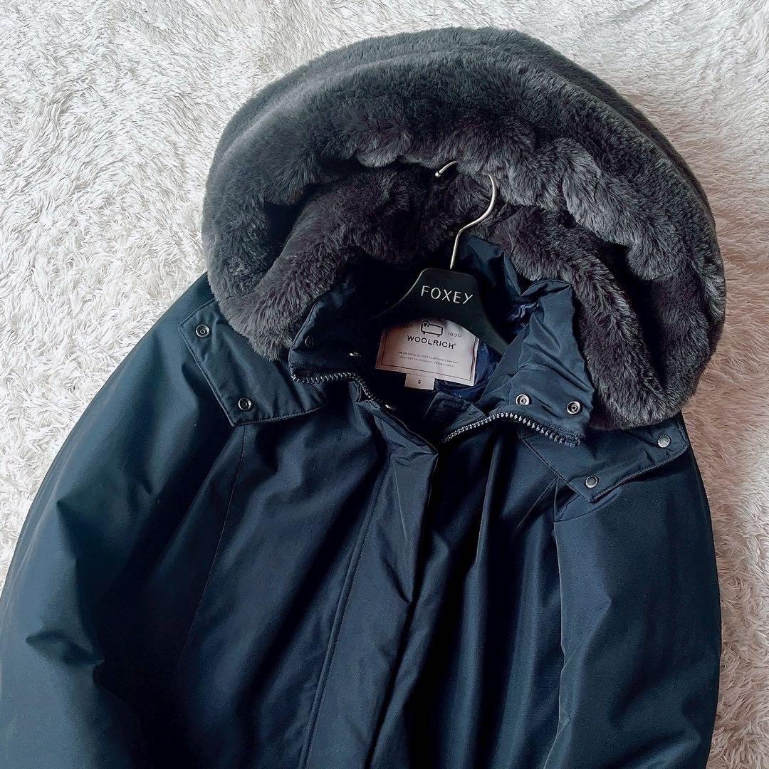 【美品】ウールリッチ ダウンパーカ ダウンジャケット ボウブリッジパーカ 紺 【美品】ウールリッチ ダウンパーカ ダウンジャケット ボウブリッジパーカ 紺