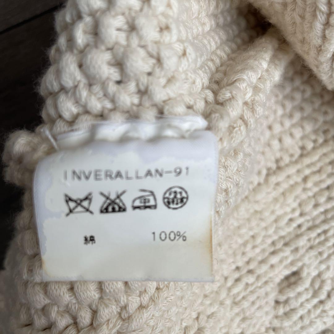 INVERALLANインバーアラン綿ニットベストSHIPSシップスIENA
