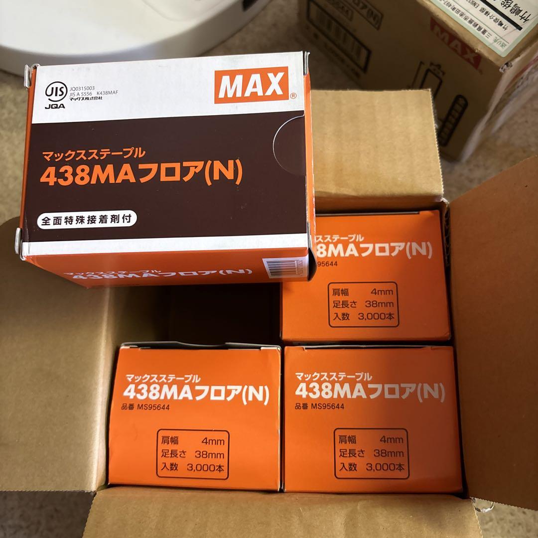 MAX 438MAフロア(N) 釘 3000本入4箱