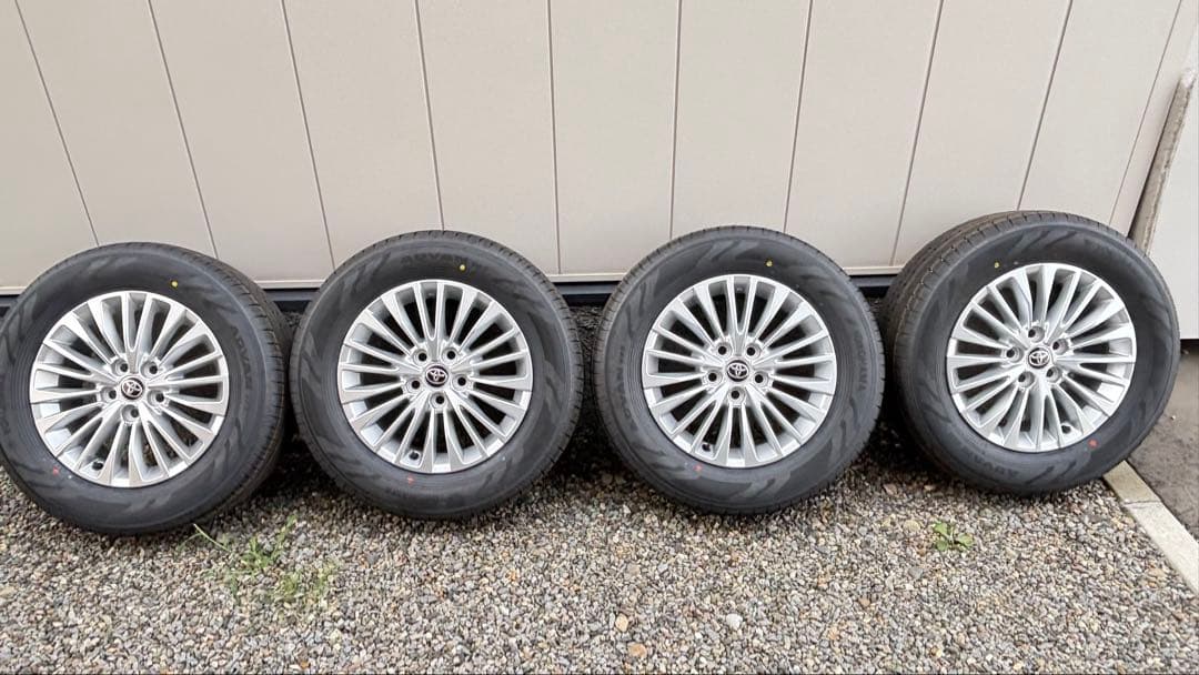 アルファード40純正17インチ　夏タイヤホイールセット　新車外し