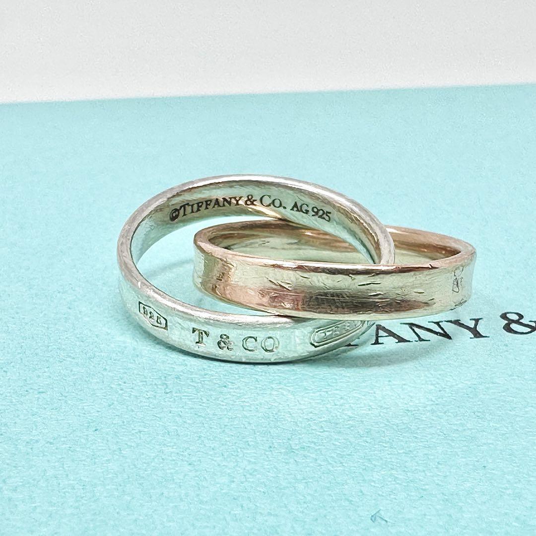 Tiffany インターロッキング　1837 ナローリング　ルベド　11号
