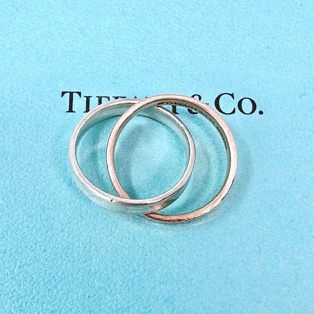 Tiffany インターロッキング　1837 ナローリング　ルベド　11号