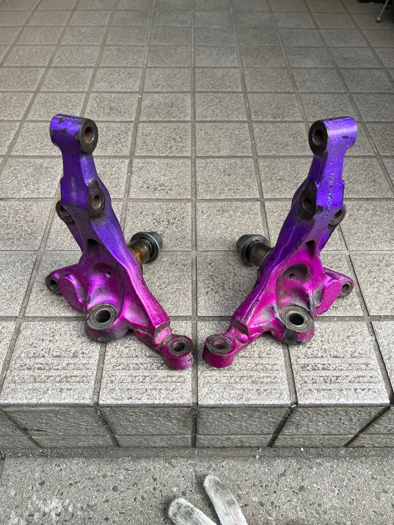 s13 シルビア 180sx ナオキナックル全体的に状態が悪い