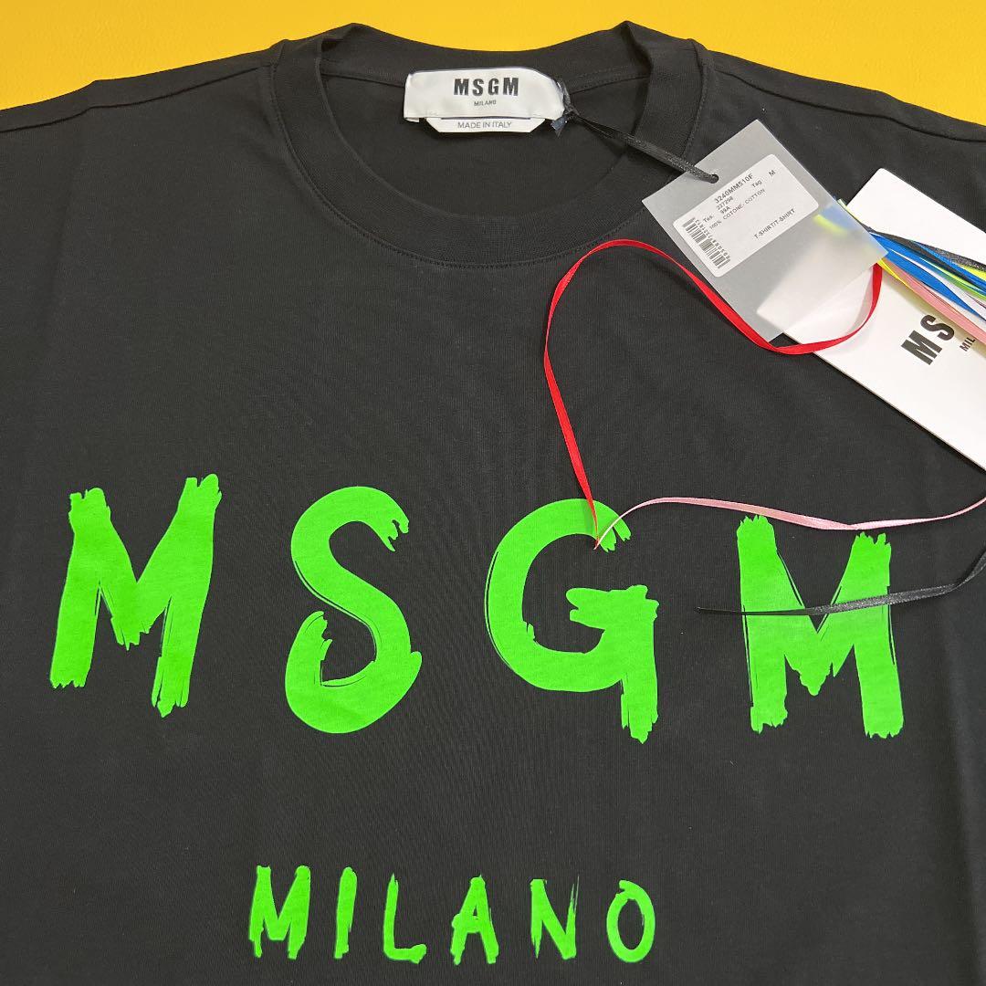 MSGM エムエスジーエム ロゴTシャツ 新品未使用タグ付き イタリア製
