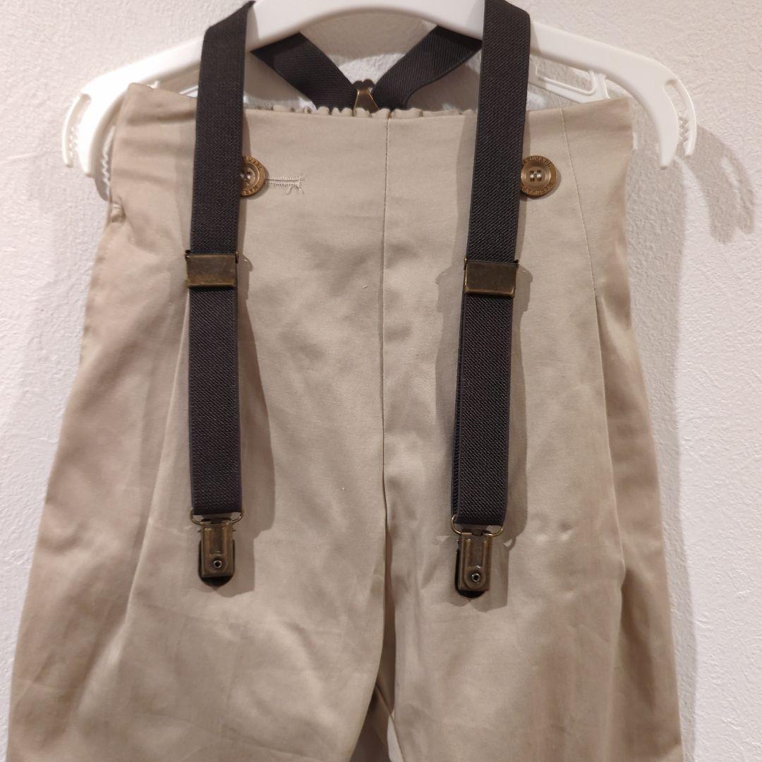 MARLMARL　サスペンダー付きパンツ