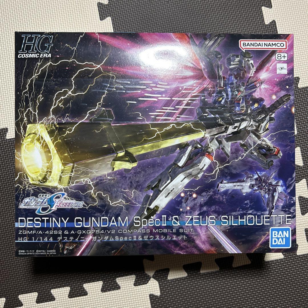 デスティニーガンダムスペックⅡ&ゼウスシルエット