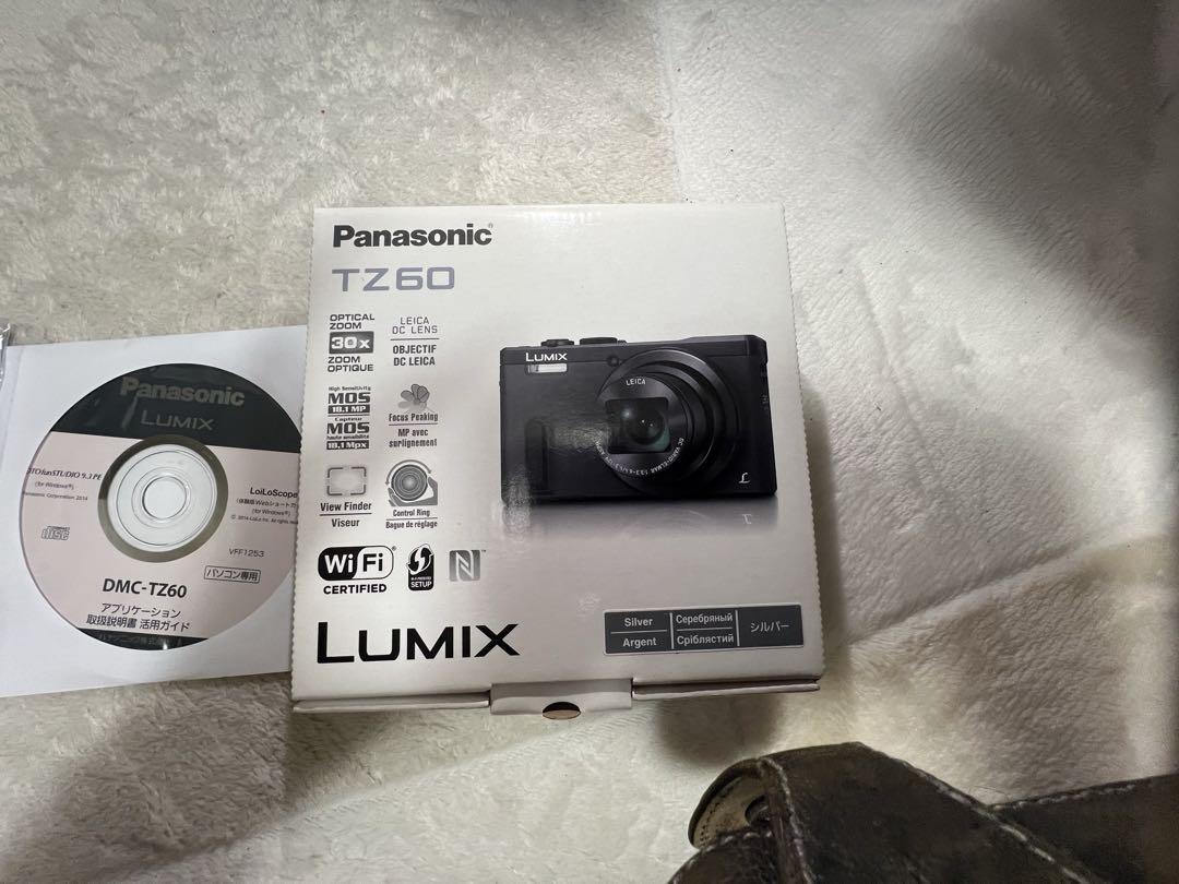 Panasonic Lumix コンパクトデジタルカメラ　DMC-TZ60-S