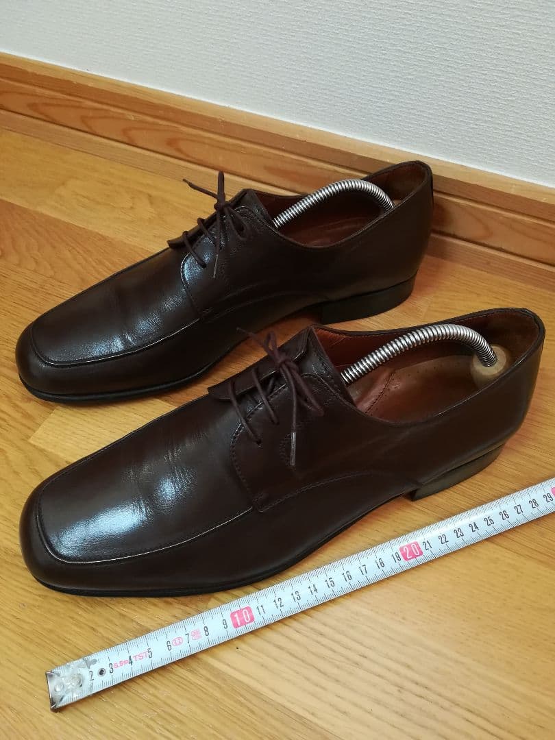 ✨Vingador ポルトガルの革靴 焦げ茶色 28.5cm細目