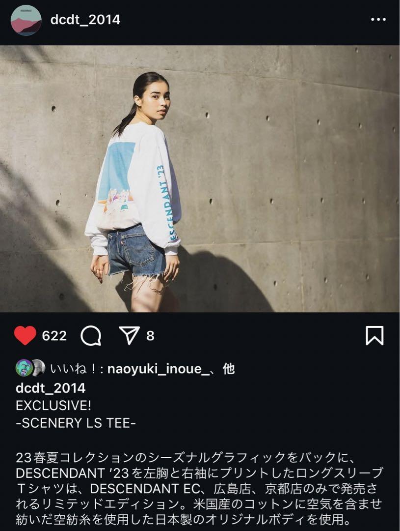 23ss DESCENDANT SCENERY LS wtaps ロンT 新品 23ss DESCENDANT SCENERY LS wtaps ロンT 新品