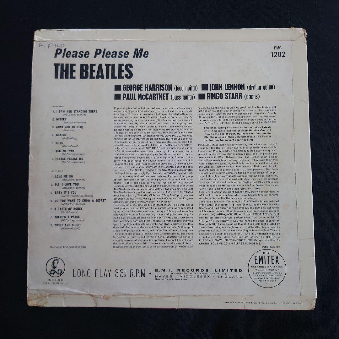 ビートルズBEATLES/Please Please Me/UK盤