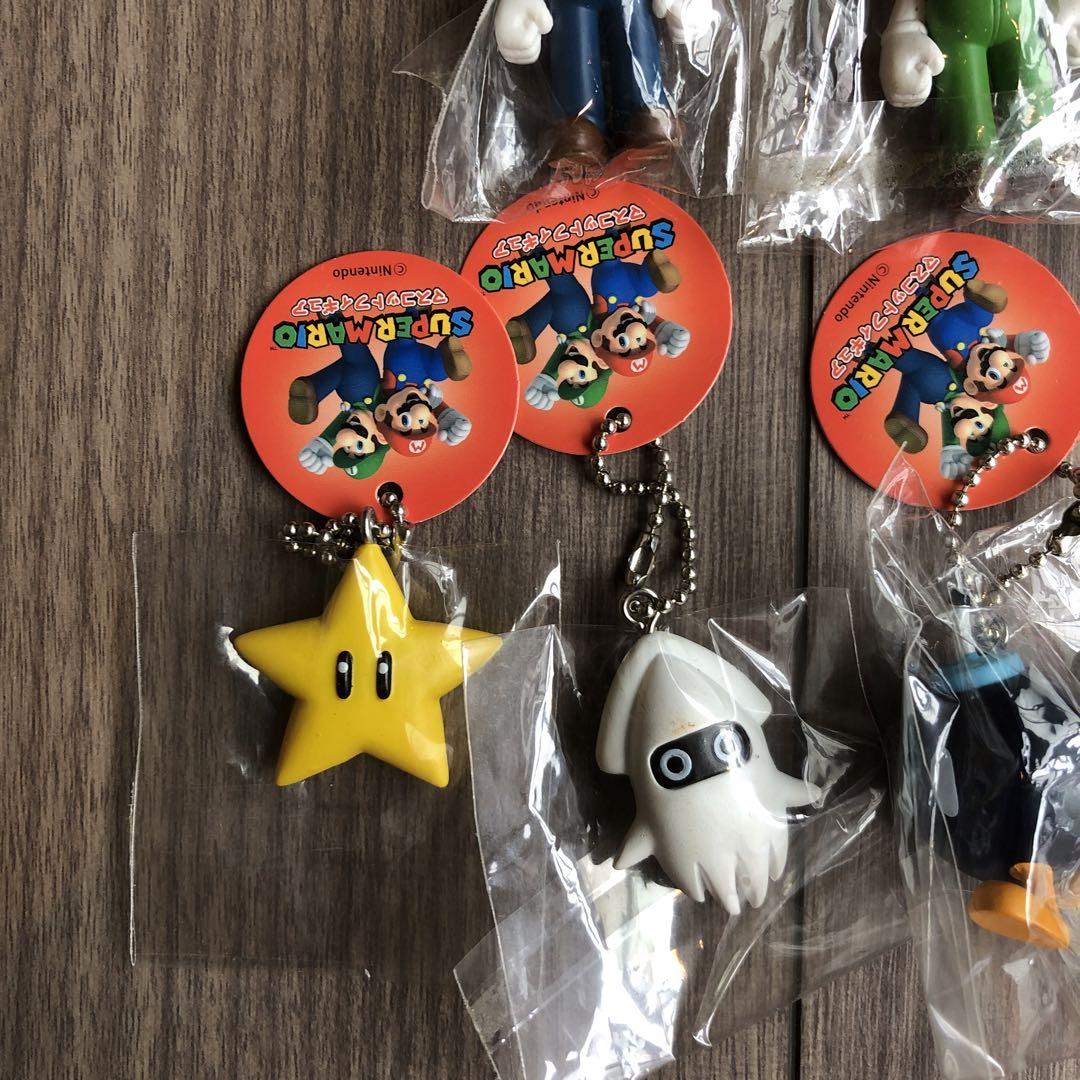 じゃらじゃらキーホルダー♡スーパーマリオ♡マスコット