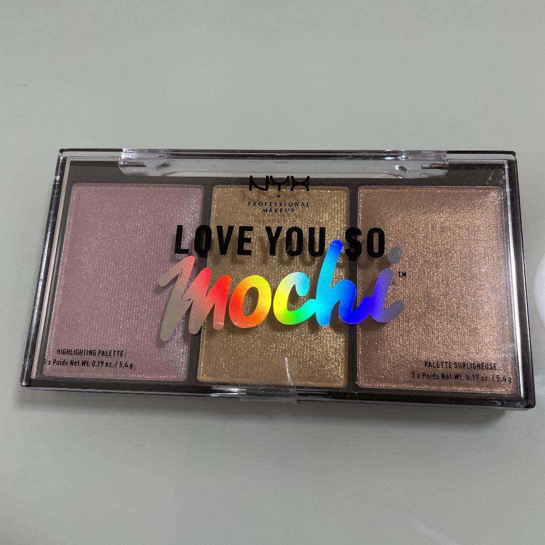NYX LOVE YOU SO MOCHI ハイライト  パレット 01
