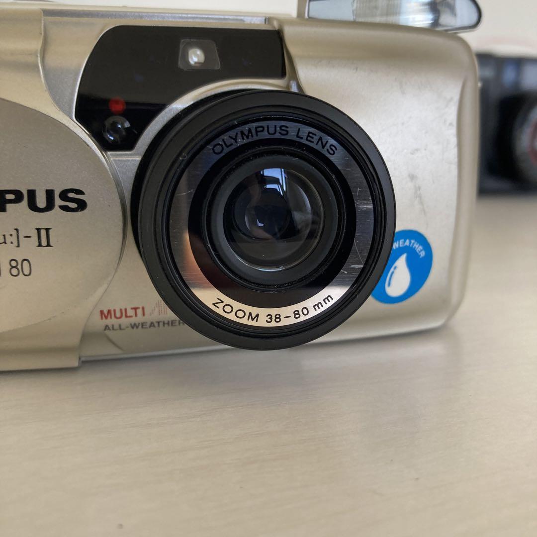 OLYMPUS μ[mju:]-II コンパクトカメラ