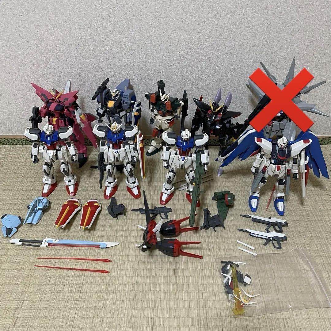 ガンダムSEED 1/100 8機セット