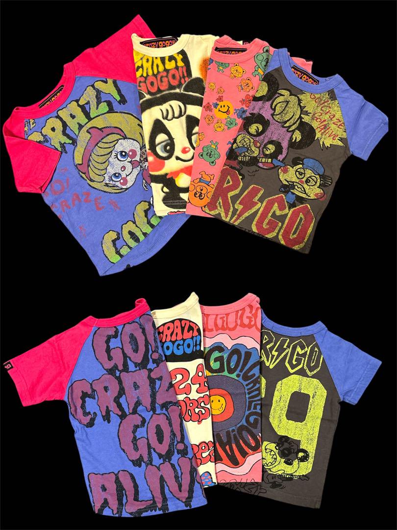 カラフルキャラクターTシャツ＆デニムパンツ&くつ下セット