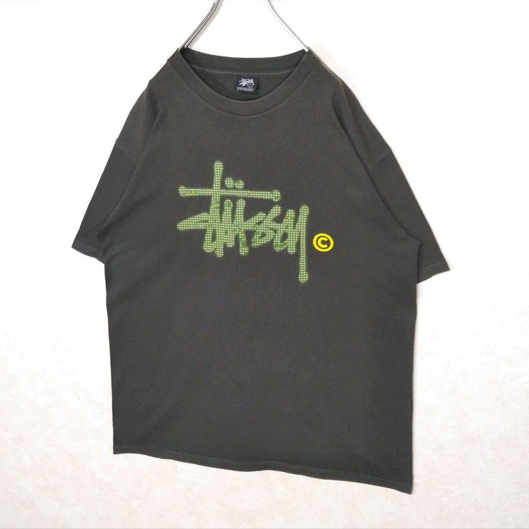 STUSSY》00s デジタル ショーンフォントロゴ Tシャツ 半袖