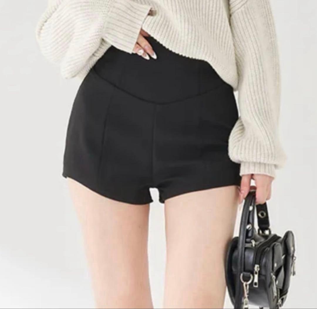 darich ダーリッチ 美シルエットショートパンツ フリー ブラック SIZE Darich
