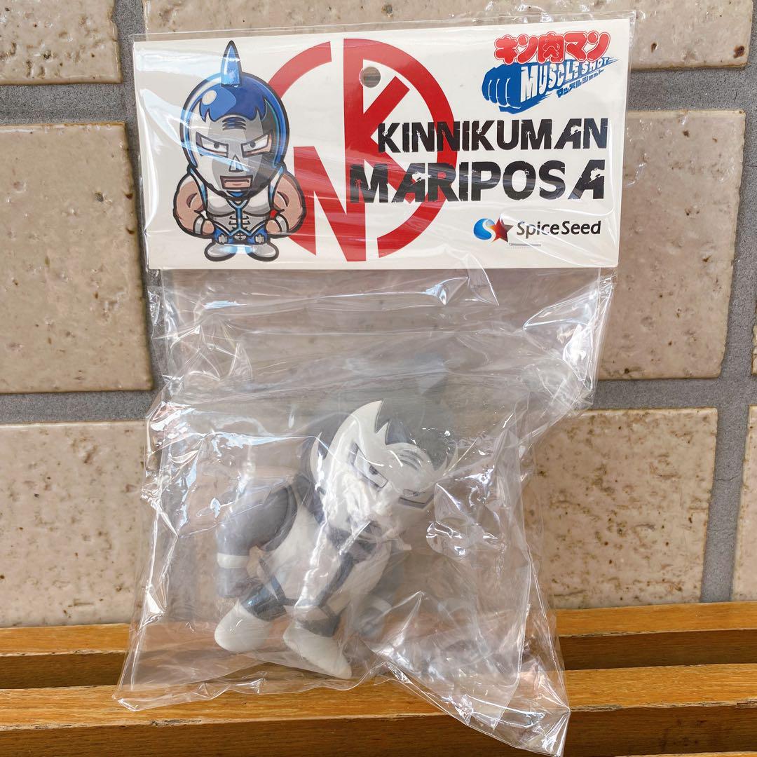 【未開封】友情の40周年展 キン肉マン モノトーンカラー マリポーサ ソフビ
