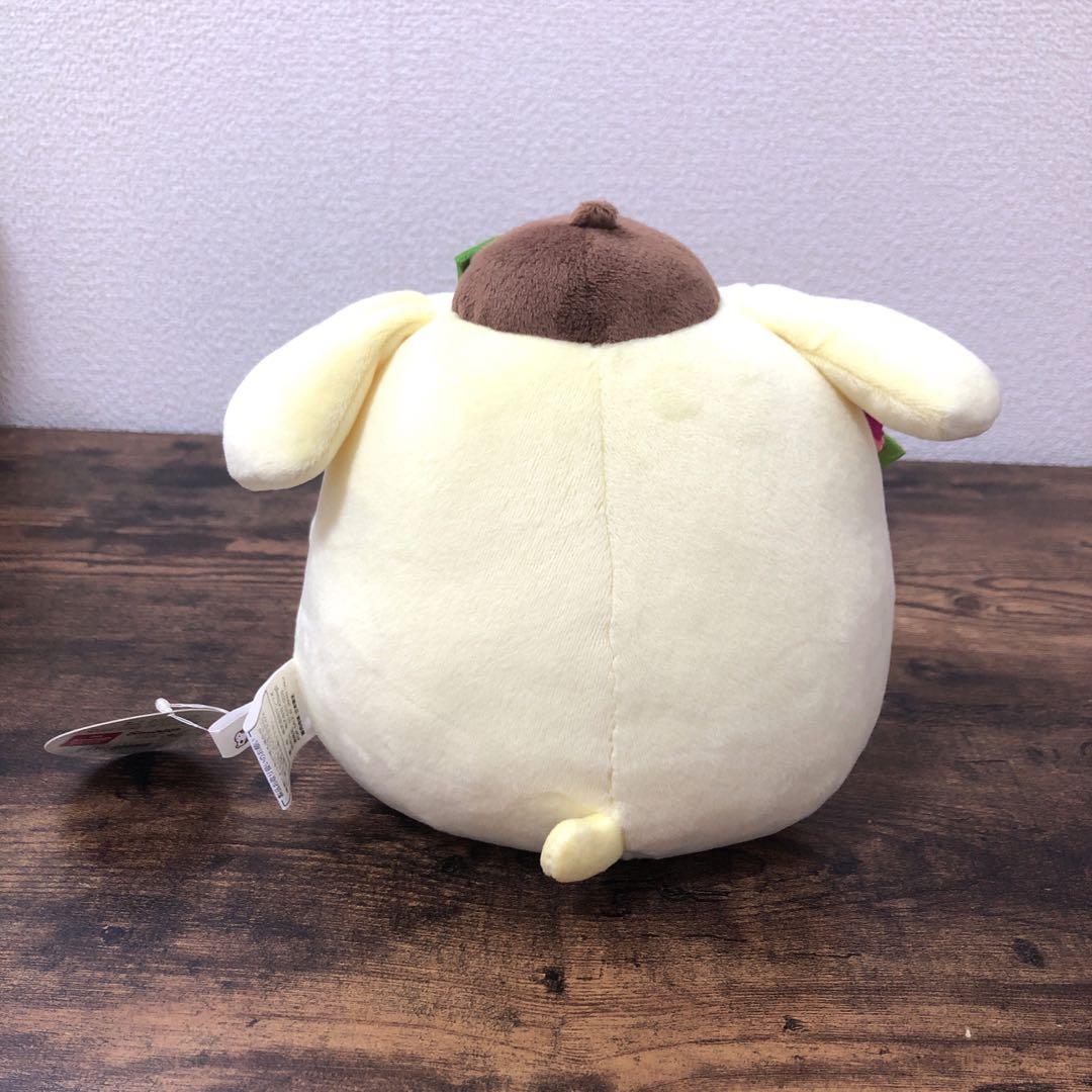 ポムポムプリン 2016年 花柄 ぬいぐるみ 当時物 レア 新品未使用