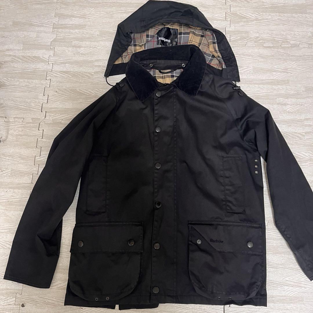 Barbour バブアー　ライトウェイトビデイル　 ノンオイル　ブラック　S