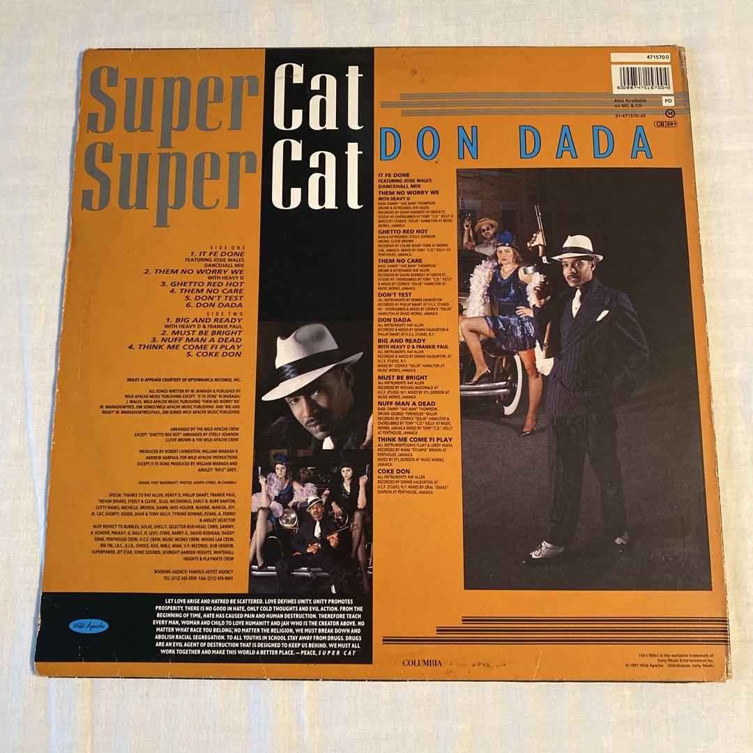 Super Cat Don Dada LP 90's 当時物 希少