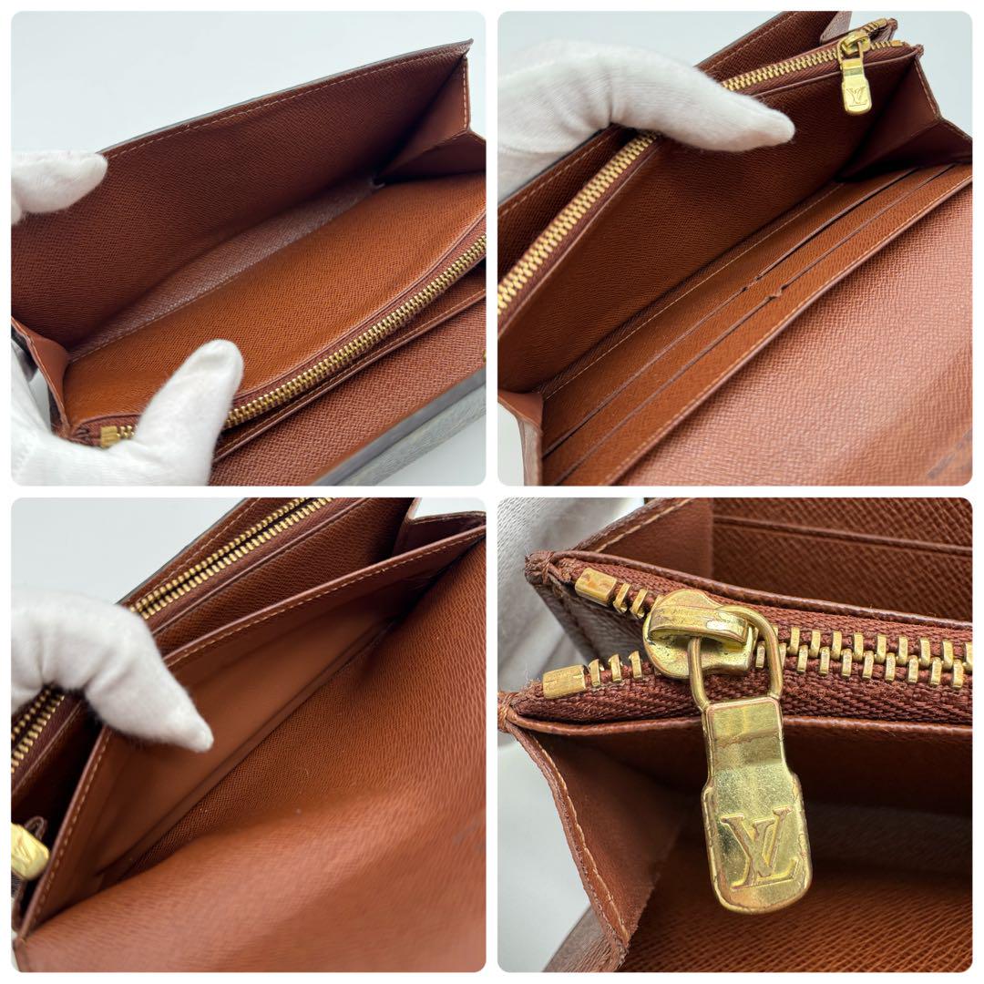美品✨️ルイヴィトン　モノグラム　ポルトフォイユ　サラ　長財布　カード６枚