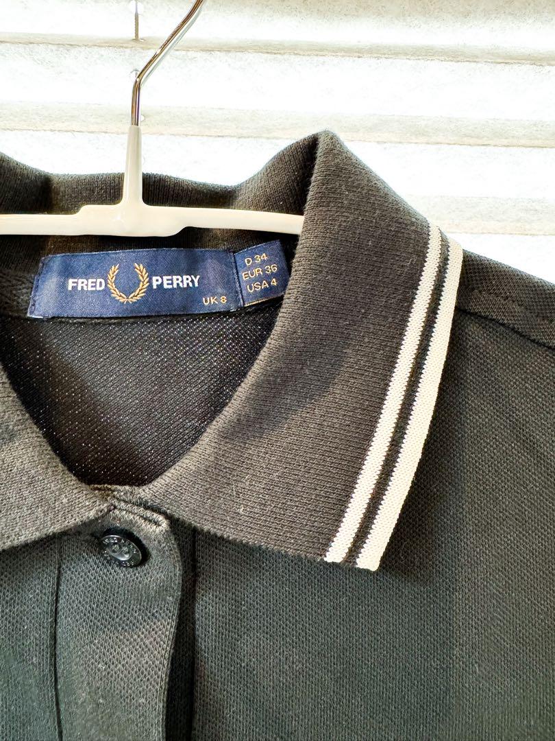 FRED PERRY ポロシャツ ワンピース UK8